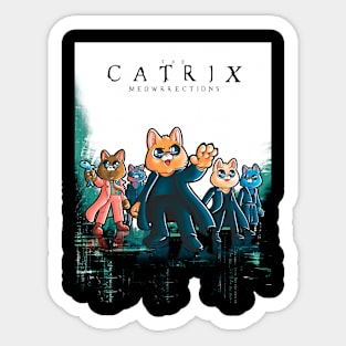 The Catrix Sticker